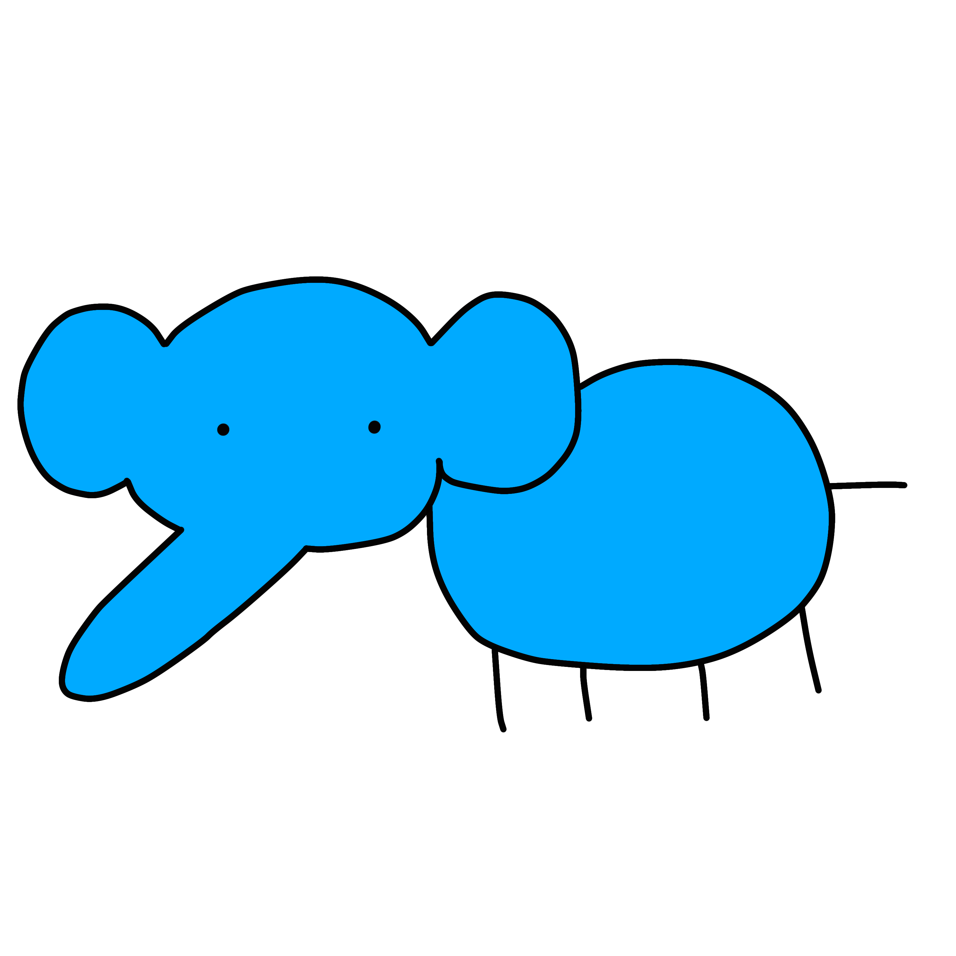 ぞうのイラスト